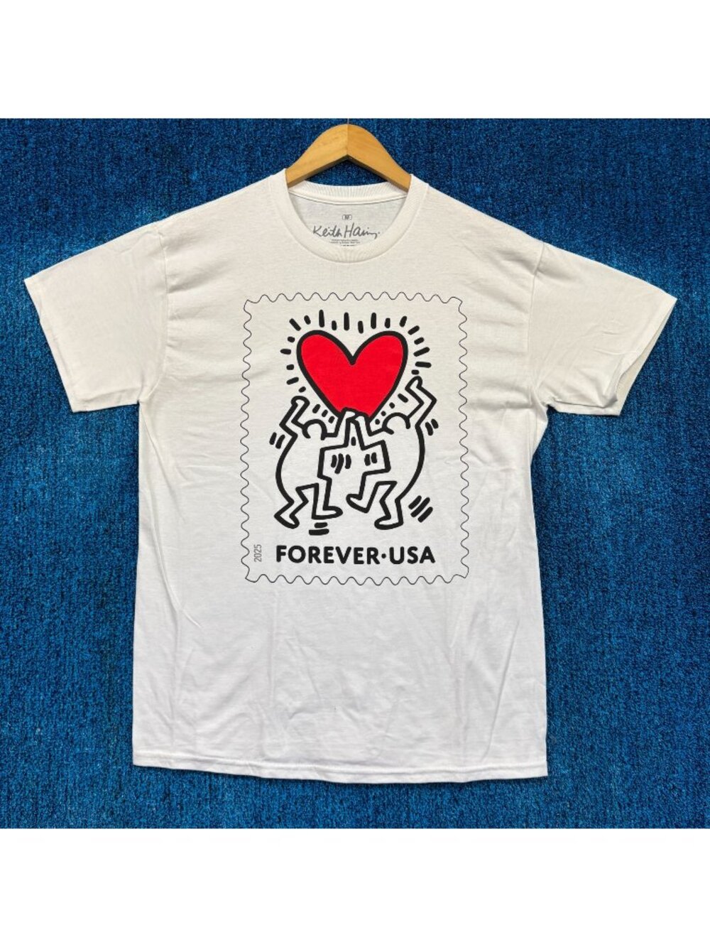 Keith Haring “Forever USA” Graphic T-Shirt Size Medium